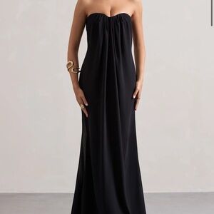 Black Club L London maxi dress